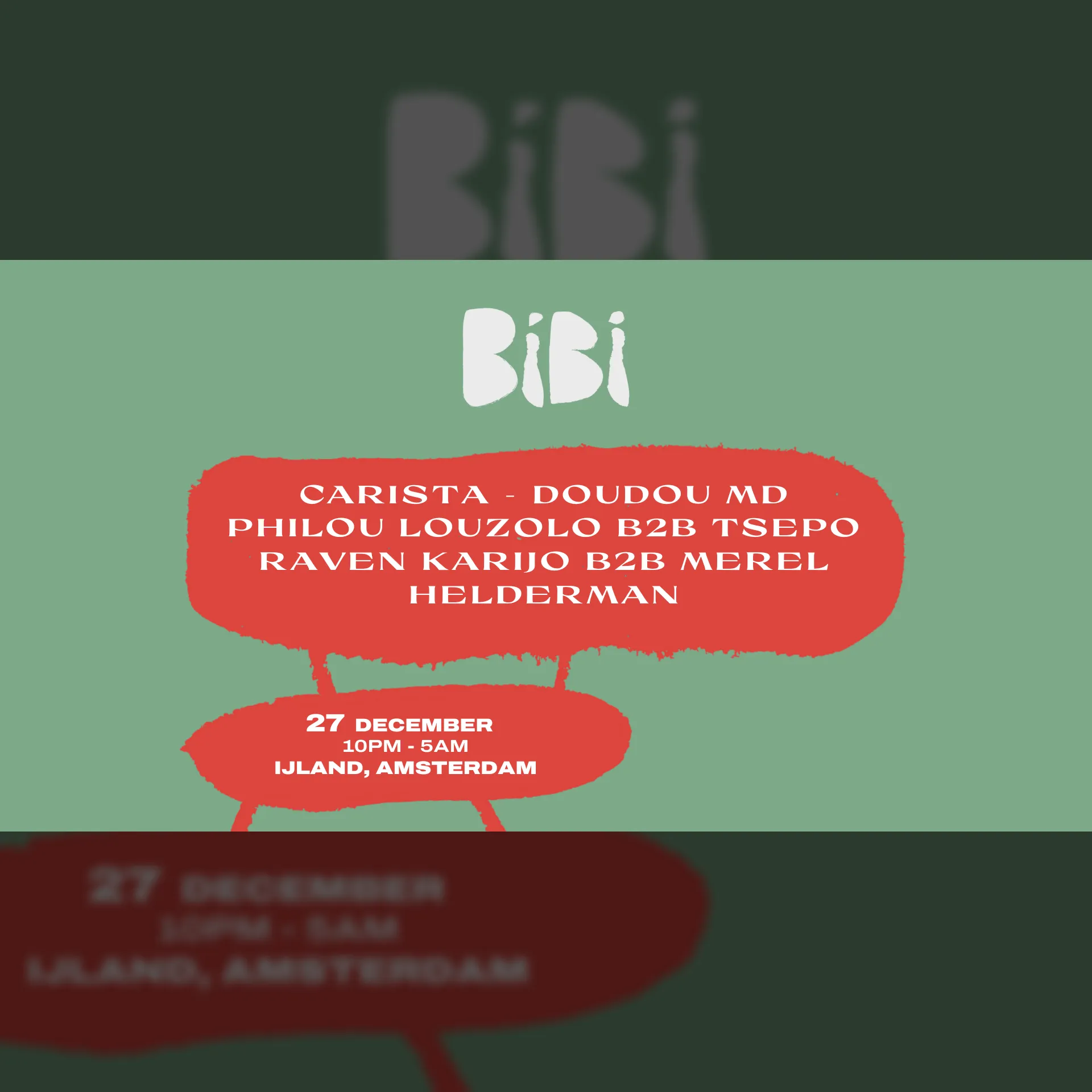 BiBi W/ CARISTA, Doudou MD, Philou Louzolo